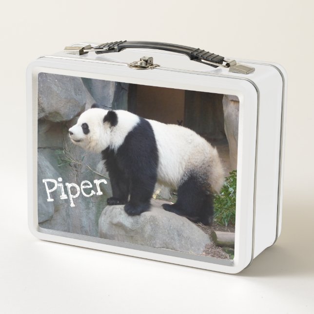 Box Boîte à lunch de l'ours de panda personnalisé (Devant)