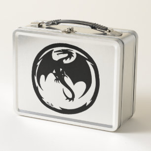 Box Boîte à lunch en acier Black Dragon