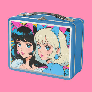 Box Boîte à lunch en métal/boîte cosmétique