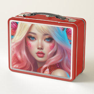 Box Boîte à lunch en métal/boîte cosmétique