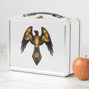 Box Boîte à lunch en métal Corbeau Norse