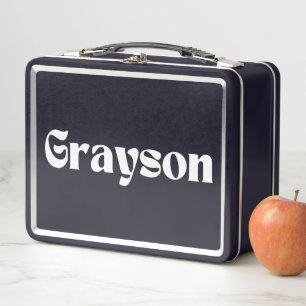 Box Boîte à lunch en métal Grayson