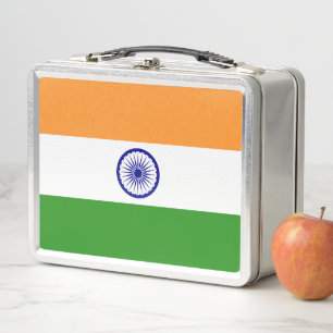 Box Boîte à lunch en métal inoxydable avec drapeau de 