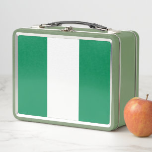 Box Boîte à lunch en métal inoxydable avec drapeau du