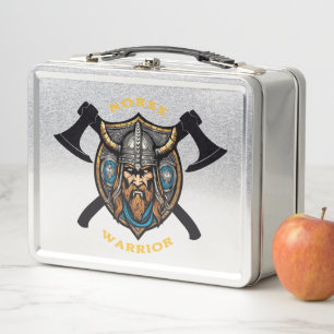 Box Boîte à lunch en métal Norse Warrior