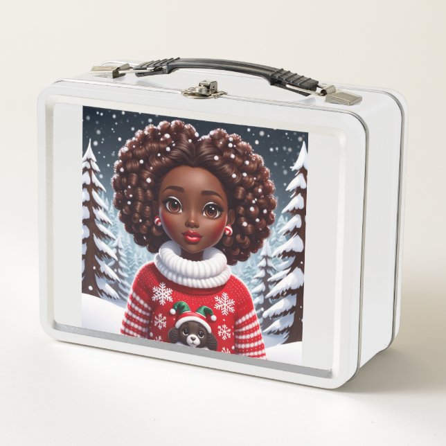 Box Boîte à lunch métallique (Devant)