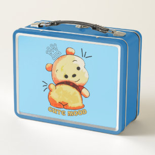 Box Boîte à lunch métallique avec ours en cartoon pour