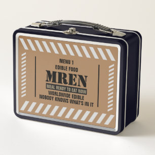 Box Boîte à lunch MRE (Maintenant) alimentaire comesti