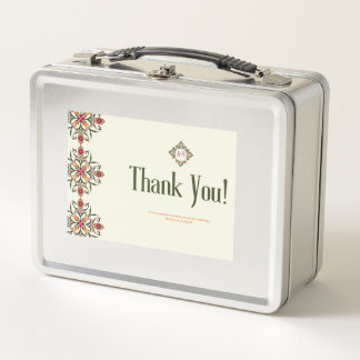 Box Boîte à lunch personnalisée Cadeau de remerciement