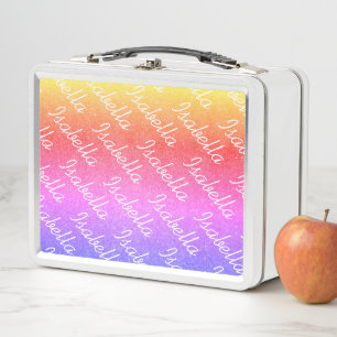 Box Boîte à lunch personnalisée pour enfant avec pa
