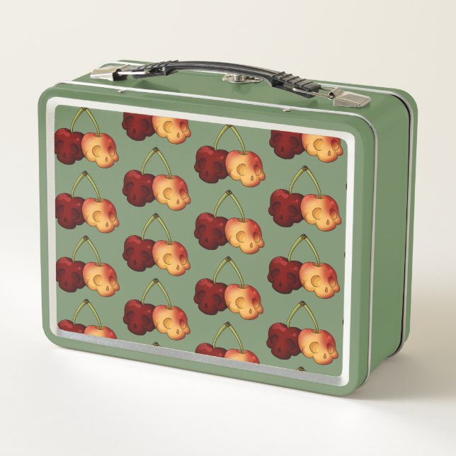 Box Boîte à lunch pour cerisier doux et mort (Dos)