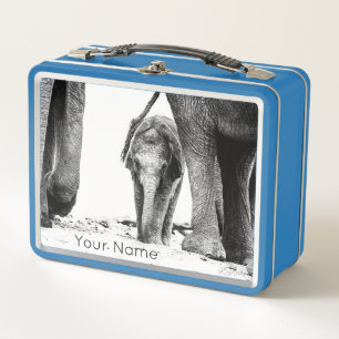 Box Boîte à lunch pour éléphant bébé - Cadeau personna