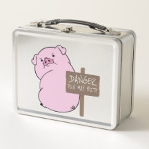 Boîte à lunch pour le porc