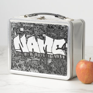 Box Boîte à lunch pour les graffitis personnalisés
