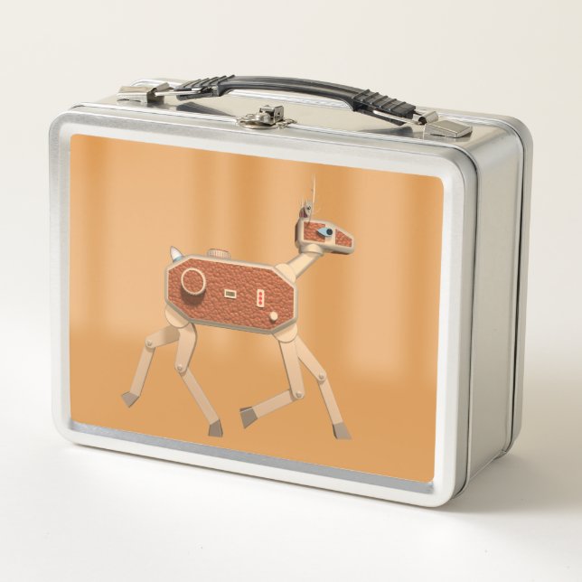 Box Boîte à lunch Robot Deer (Devant)