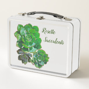 Box Boîte à lunch Rosette Succulents