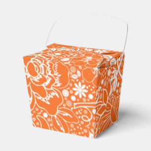 Box "Botanische Beauties Orange-Take Out" Geschenkschachtel