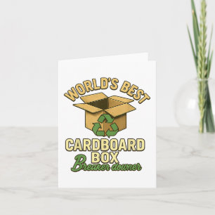 Box Breakfast Downer Funny Öko Karte