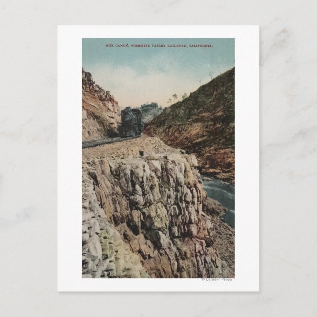 Box Canon Train Postkarte (Vorderseite)