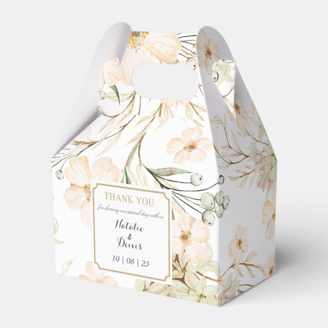 Box de regalo Floral  Geschenkschachtel (Vorderseite)