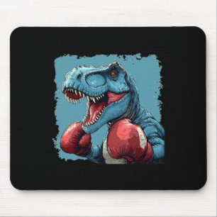 Box-Dinosaurier-Kostüm für Sport-Boxer-Fans Mousepad