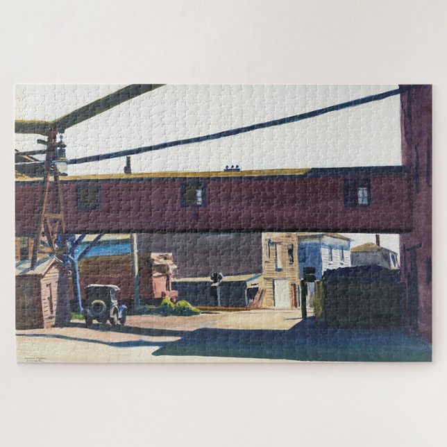 Box Factory, Gloucester | Edward Hopper | (Horizontal)