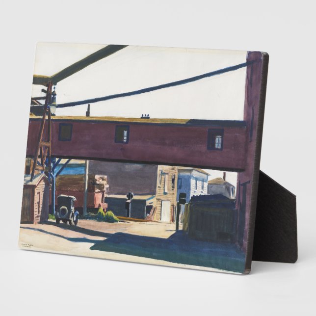 Box Factory, Gloucester | Edward Hopper | Fotoplatte (Seite)