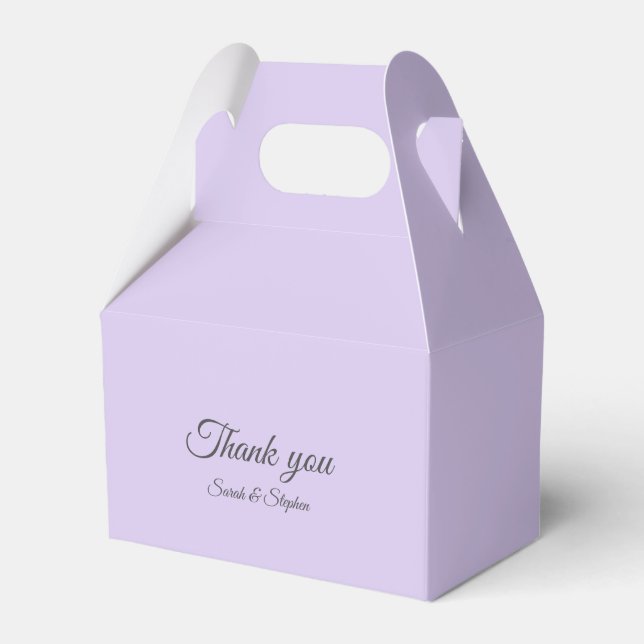 Box für digitale Lavendel Geschenkschachtel (Vorderseite)
