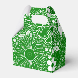Box "Grüne Gabel" für botanische Beauties Geschenkschachtel