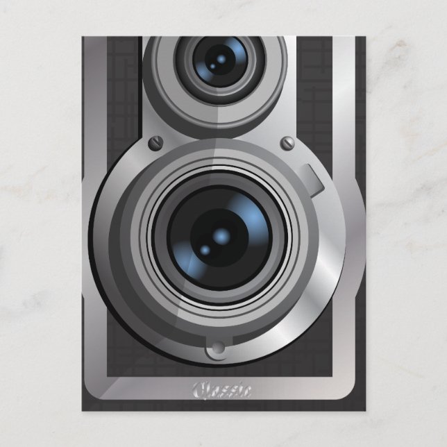 Box-Kamera Postkarte (Vorderseite)