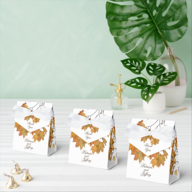 Box "Künstlerischer Herbstausgang" Gastgeschenk Ho Geschenkschachtel (Zahlreiche)
