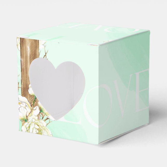 Box mit Gefallen für religiöse Flora Geschenkschachtel (Vorderseite)