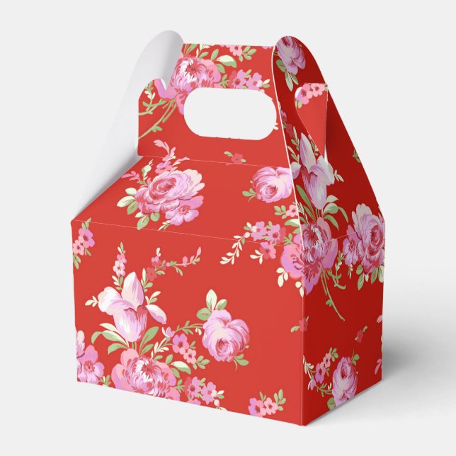 Box mit Papiervorlieben, Gable Geschenkschachtel (Vorderseite)