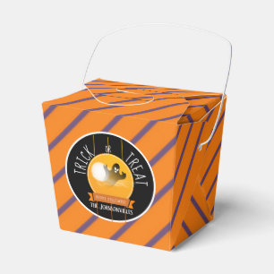 Box mit personalisiert/Trick oder Leckerei/Hallowe Geschenkschachtel