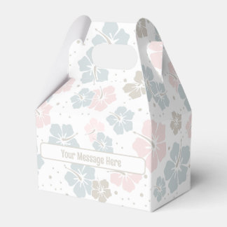 Box mit süßem Rosa und Personalisiertem Blau Geschenkschachtel