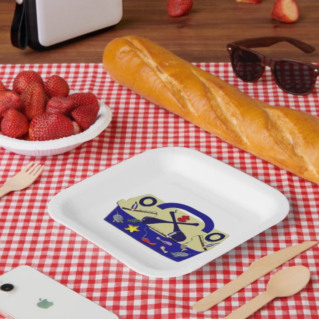 Box Pappteller (Picknick)