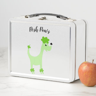 Box Poisson vert caricature Posh Paws Boîte à lunch en