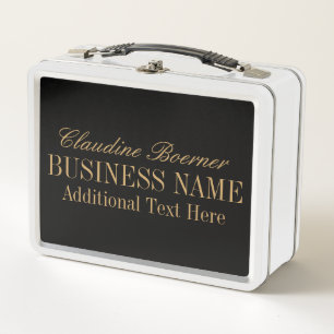 Box "Retro Crafter Busines Artist Lunch Box" Metall Brotdose