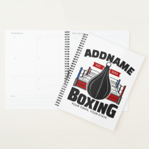 Box-Ring ADD NAME BOXER GYM-Speed-Bag Planer
