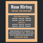 Box Text, Job Vacancy Rekrutierung Werbung Flyer<br><div class="desc">Boxed Text,  Job Vacancy Recruitment Advertising Flyer durch den Business Card Store.</div>