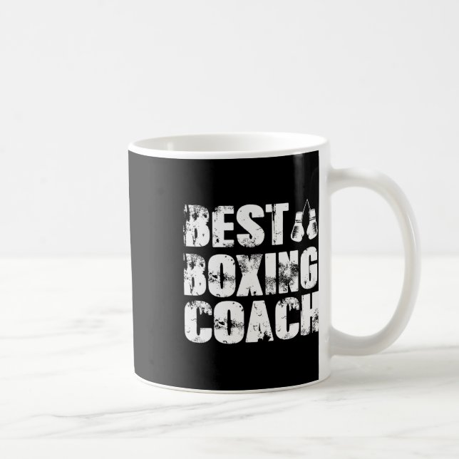 Box-Trainer Kickboxen Kickboxer Boxer  Kaffeetasse (Rechts)