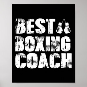 Box-Trainer Kickboxen Kickboxer Boxer Poster