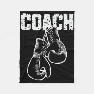 Box-Trainer Kickboxen Retro-Boxhandschuhe Boxer Fleecedecke