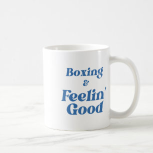 Box-Training Motivation Fitness Sieg Gefühl Kaffeetasse
