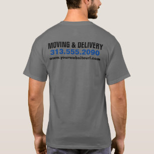 Box Truck Transport Hauling Delivery Service Compa T-Shirt