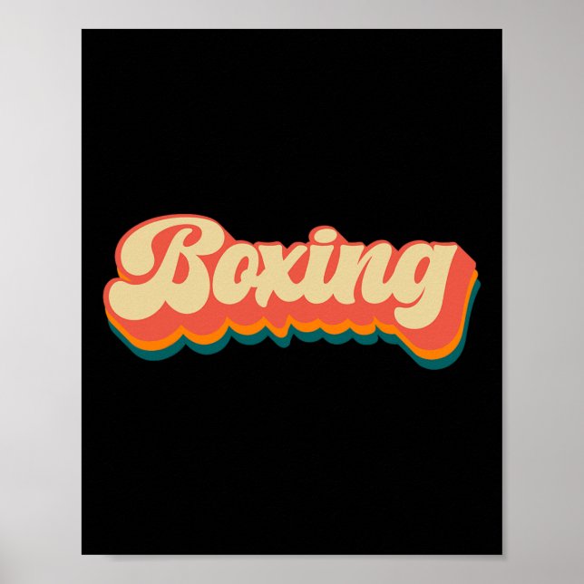 Boxbekleidung - Boxen 3  Poster (Vorne)