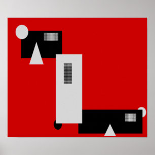 Boxcar Art Moderne Poster Imprimer