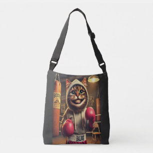 Boxchamp? - Katze mit Boxhandschuhen Tragetaschen Mit Langen Trägern
