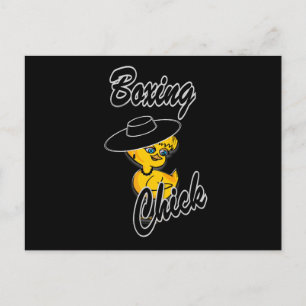Boxchick #4 postkarte