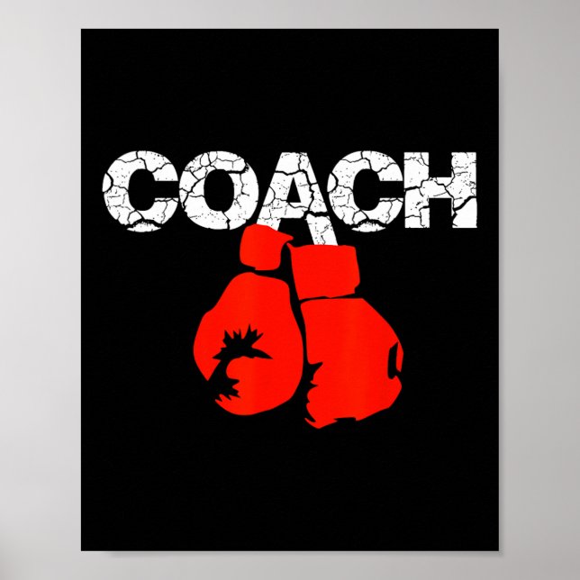 Boxcoach-Definition-Boxtrainer Boxcoach Poster (Vorne)